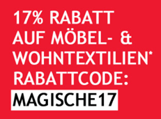 Bild zu Neckermann: 17% Rabatt auf Möbel und Wohnaccessoires (ab 100€ MBW) + kostenlose Lieferung