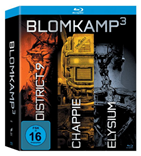 Bild zu Blomkamp Box mit Chappie / District 9 / Elysium [Blu-ray] für 12,97€