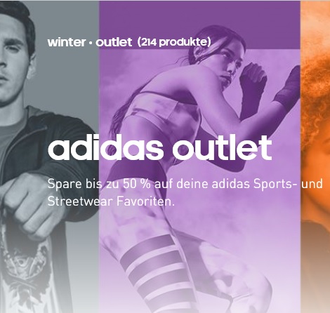 Bild zu Adidas: 25% Extra Rabatt auf bereits reduzierte Artikel im Outlet