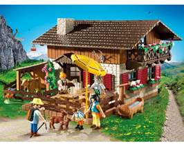 Bild zu PLAYMOBIL 5422–Almhütte für 29,99€ inklusive Versand