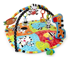 Bild zu Bright Starts 9167 Spots and Stripes Safari Activity Decke für 29,99€ (Vergleich: 59,99€)