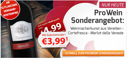 Bild zu Weinvorteil: 12 Flaschen Cortefresca – Merlot delle Venezie IGT für 47,88€