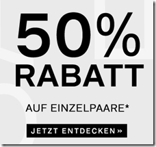 Bild zu Deichmann: 50% Rabatt auf Einzelpaar (Restbestände)