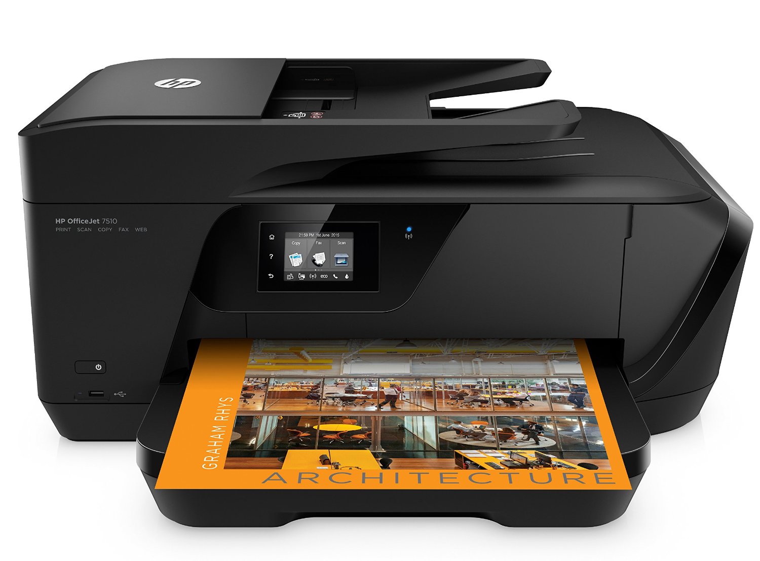 Bild zu DIN A3 Multifunktionsdrucker HP Officejet 7510 für 88€