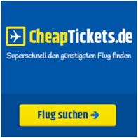 Bild zu CheapTickets.de: 15€ Rabatt auf Flugbuchungen von Deutschland in die ganze Welt