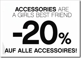 Bild zu Orsay: 20% Rabatt auf alle Accessoires (auch auf bereits reduzierte)