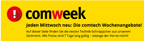 Bild zu Comtech: Comweek Angebote, z.B. iRobot Roomba 865 Staubsauger für 499€