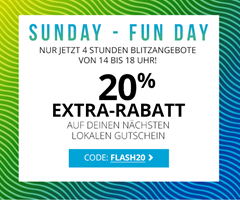 Bild zu Bis 18 Uhr: 20% Rabatt bei Groupon auf einen lokalen Deal