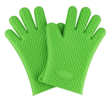 Bild zu OXA Silikon Handschuhe (hitzebeständig bis zu 218°C) für 4,99€