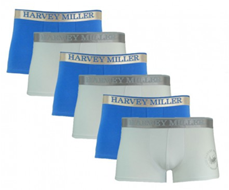 Bild zu 6er Pack Harvey Miller Boxershorts für je 11,46€