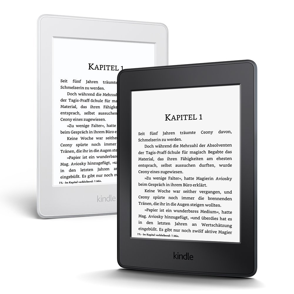 Bild zu Prime Day Angebot: 6 Zoll Kindle Paperwhite eReader mit integrierter Beleuchtung für 69,99€