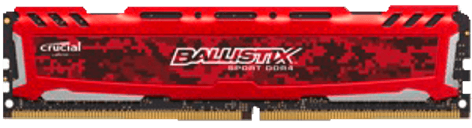 Bild zu 8 GB DDR4 Arbeitsspeicher Crucial Ballistix Sport LT für 27€