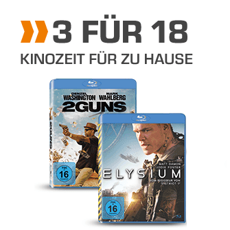 Bild zu Saturn: 3 Blu-rays für 18€ inklusive Versand