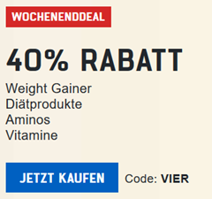 Bild zu MyProtein: 40% Rabatt auf die 4 besten Kategorien