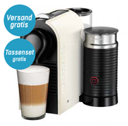 Bild zu Krups XN 2601 Umilk Pure Cream Nespresso Maschine für 129€ + Tassenset im Wert von 39€ gratis dazu