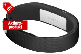 Bild zu SONY Smart Band SWR10 Schwarz für 13€