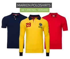 Bild zu Outlet46: verschiedene Poloshirts ab 1,99€ inklusive Versand