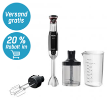 Bild zu Philips HR1674/90 Stabmixer (800 Watt, schwarz) für 63,99€