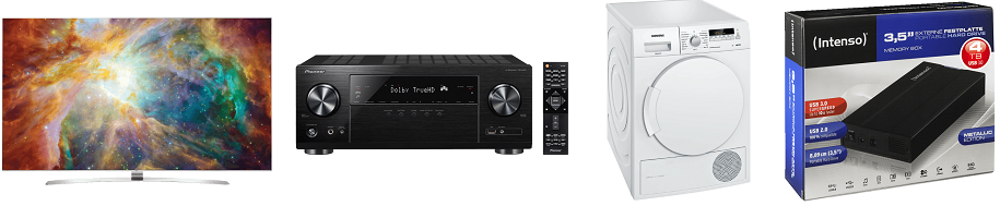 Bild zu Saturn Late Night Shopping Angebote, z.B. 5.1 AV-Receiver Pioneer VSX-831-B für 349€