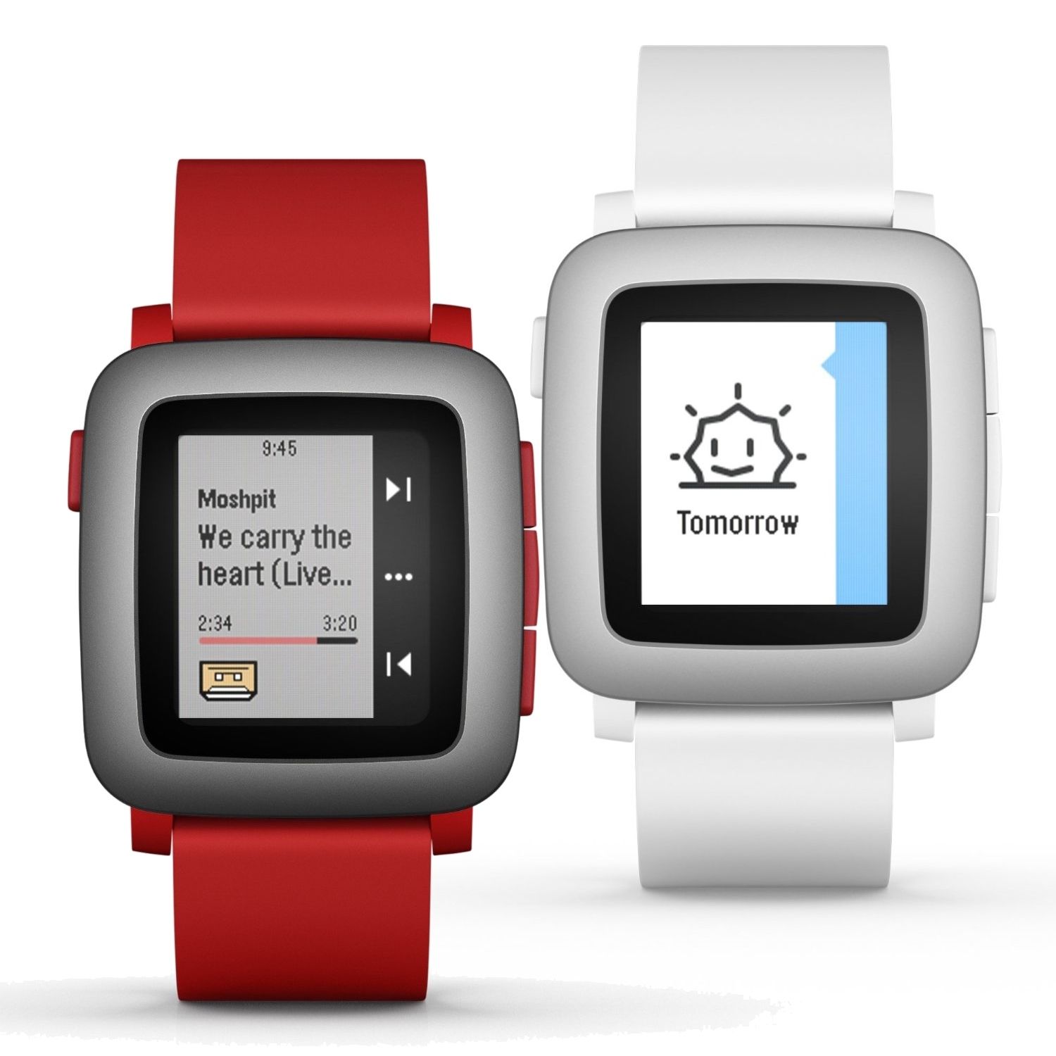 Bild zu Smartwatch Pebble Time in verschiedenen Farben [B-Ware] für je 67,41€