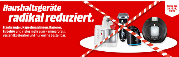 Bild zu Media Markt: Haushaltsgeräte reduziert, so z.B. TEFAL Iniicio  Dampfbügeleisen für 17€ (Vergleich: 24,99€)