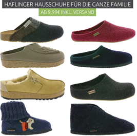 Bild zu Haflinger Hausschuhe für Damen, Herren und Kinder ab 9,99€