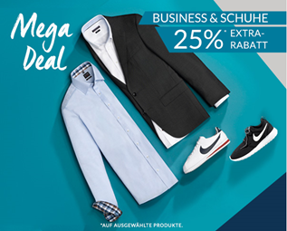 Bild zu Engelhorn: heute 25% Extra-Rabatt auf Schuhe + Business Kleidung