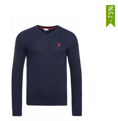 Bild zu U.S. Polo Assn. Herren V-Neck Pullover für 24,99€