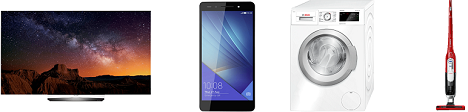 Bild zu Saturn Tagesangebote, z.B. 5 Zoll Smartphone Honor 7 Premium (32 GB) für 249€