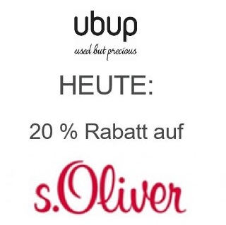 Bild zu Ubup Second Hand Shop: 20% Rabatt auf Artikel von s.Oliver