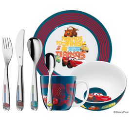 Bild zu WMF Kindergeschirr-Set 7-teilig “Disney Cars” für 29,95€