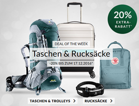 Bild zu Engelhorn: 20% Extra-Rabatt auf Taschen und Rucksäcke