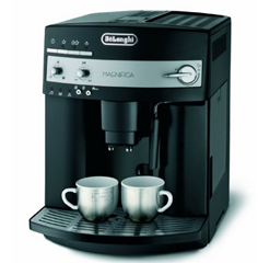 Bild zu DeLonghi ESAM 3000.B Kaffee-Vollautomat (1100 Watt, 1,8 Liter, 15 bar, Dampfdüse) für 207,89€