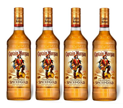 Bild zu 4x Captain Morgan Spiced Gold Rummischgetränk 35% für 35,52€