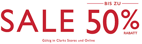 Bild zu Clarks: bis zu 50% Rabatt im Sale Bereich + keine Versandkosten + kostenloser Rückversand