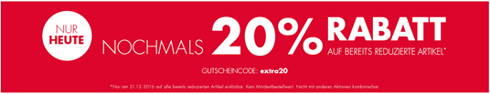 Bild zu Görtz: nur heute 20% Extra Rabatt auf bereits reduzierte Artikel