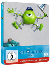 Bild zu Die Monster Uni – Steelbook (+ 2 BRs) [3D Blu-ray] für 13,74€