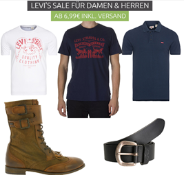 Bild zu Levi´s Sale für Damen & Herren mit Artikeln ab 6,99€ inklusive Versand