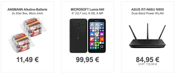 Bild zu Die Allyouneed.com Tagesangebote, z.B. Microsoft Lumia 640 Smartphone für 99,95€