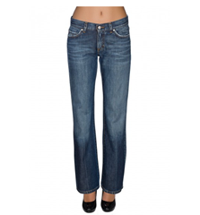 Bild zu [Restgrößen] ONLY Auto Straight Damen Jeans Blau für 3,99€