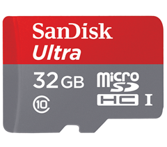 Bild zu SanDisk 32GB Ultra 30MB/s Class 10 MicroSDHC Speicherkarte + SD Karten Adapter für 8,99€