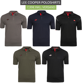 Bild zu verschiedene Lee Cooper Poloshirts für 7,99€ inklusive Versand