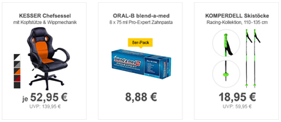 Bild zu Die Allyouneed.com Tagesangebote, z.B. ORAL-B blend-a-med Pro-Expert Zahnpasta 8 x 75 ml für 8,88€