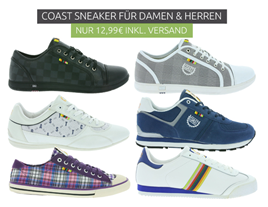 Bild zu Outlet46: verschiedene Coast Sneaker für je 12,99€