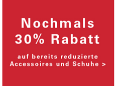 Bild zu Hallhuber: 30% Extra Rabatt auf bereits reduzierte Accessoires & Schuhe + 10% Extra Rabatt