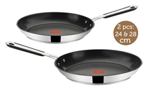 Bild zu Tefal Jamie Oliver Pfannenset 24 cm + 28 cm für 55,90€