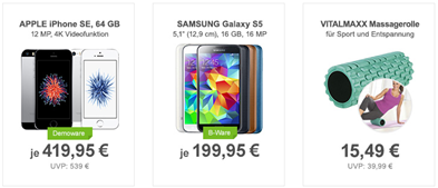 Bild zu Die Allyouneed.com Tagesangebote, z.B. [B-Ware] Samsung Galaxy S5 für je 199,95€