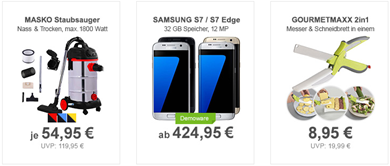 Bild zu Die Allyouneed.com Tagesangebote, z.B. [Demoware] Samsung Galaxy S7 Edge für 464,95€