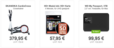 Bild zu Die Allyouneed.com Tagesangebote, z.B. [B-Ware] WD My Passport Festplatte 3 TB für 99,95€