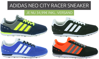 Bild zu Adidas NEO City Racer für 34,99€ inklusive Versand